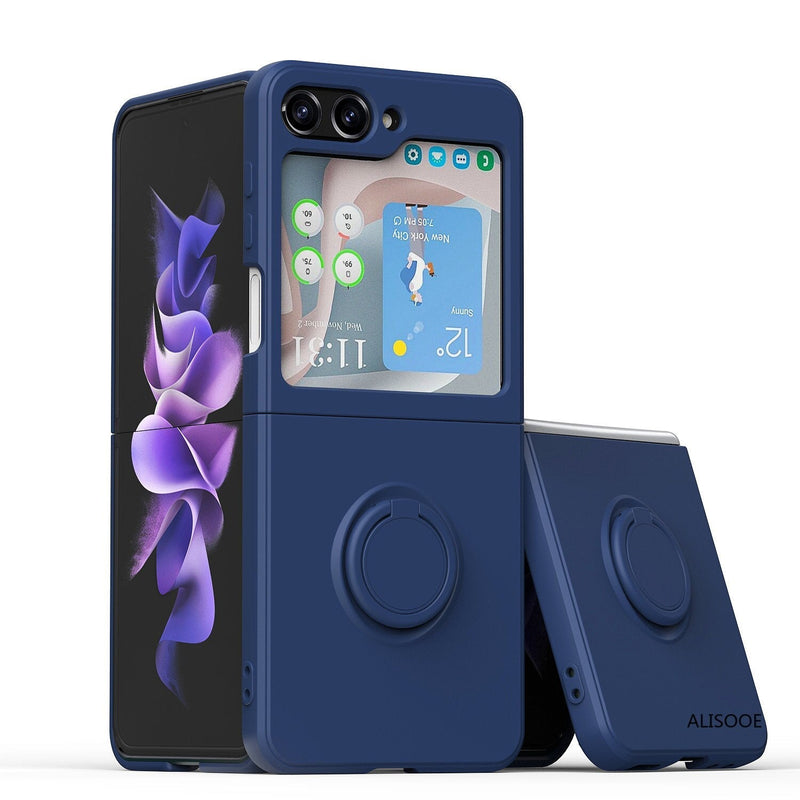 Stand Ring Holder Case for Samsung Galaxy Z Flip 5