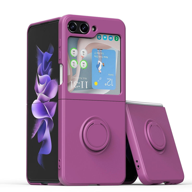 Stand Ring Holder Case for Samsung Galaxy Z Flip 5