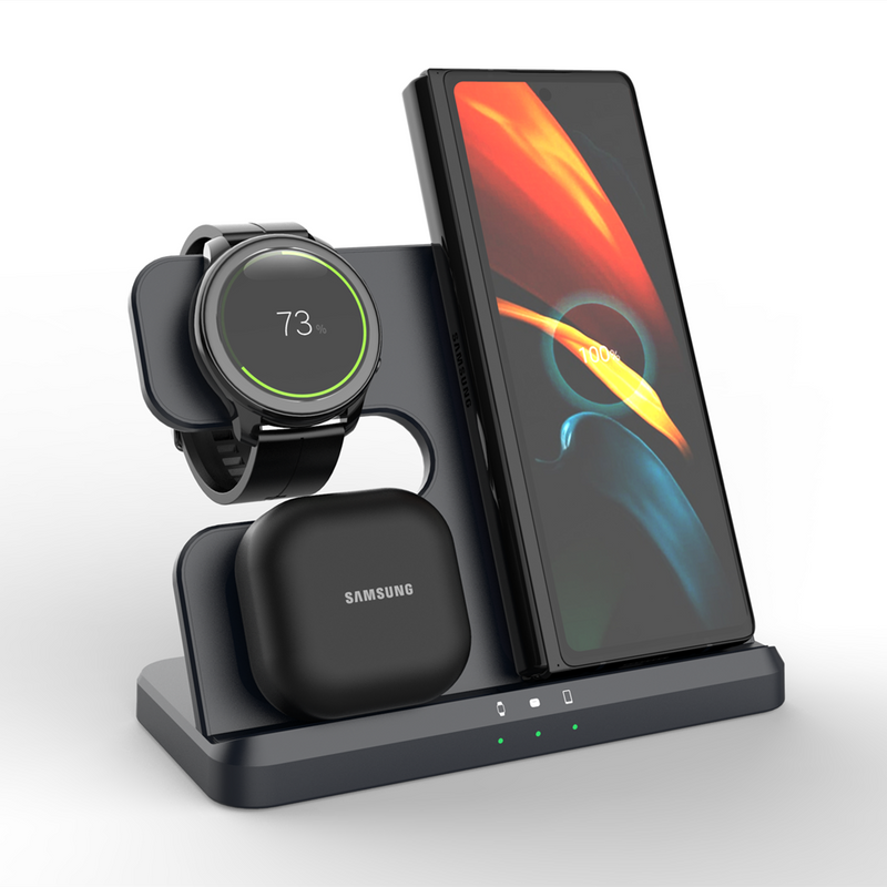 3 in 1 Wireless Charging Station for Galaxy Z Fold 4